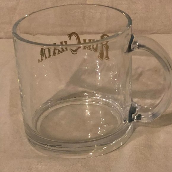 16oz Clear Glass Rum Chata Mug W/ Gold Lettering - Picture 5 of 5